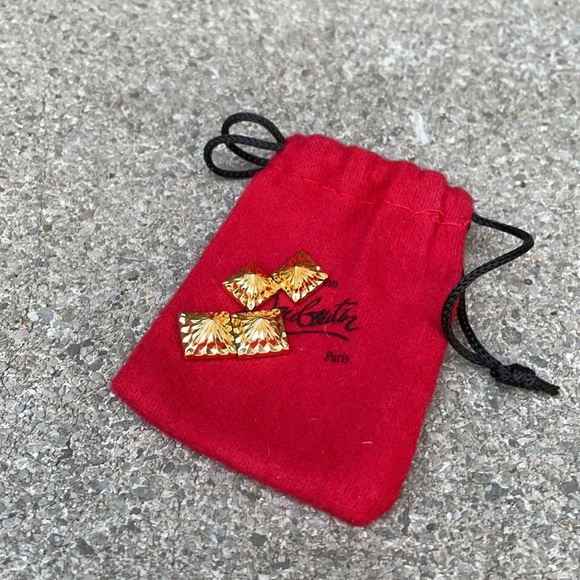 Christian Louboutin Ecu Gold 60mm EUC sz 41 - Picture 13 of 15